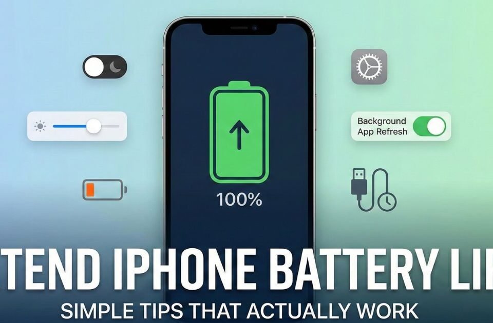 Extend iPhone Battery Life: Simple Tips That Actually Work
