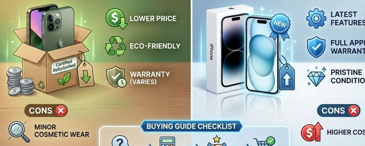 Refurbished vs New iPhone: Pros, Cons, and Buying Guide