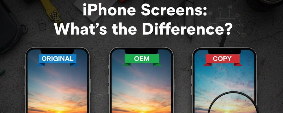 Original vs OEM vs Copy iPhone Screens: What’s the Difference?