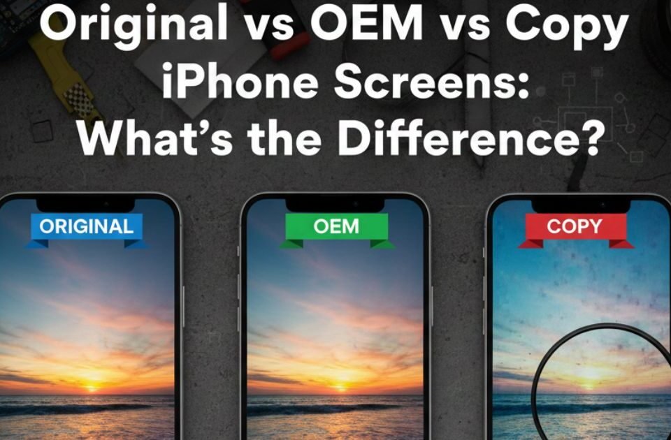 Original vs OEM vs Copy iPhone Screens: What’s the Difference?