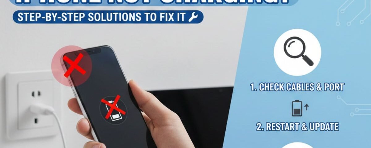 iPhone Not Charging? Step-by-Step Solutions to Fix It