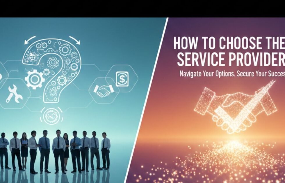 How to Choose the Right Service Provider?
