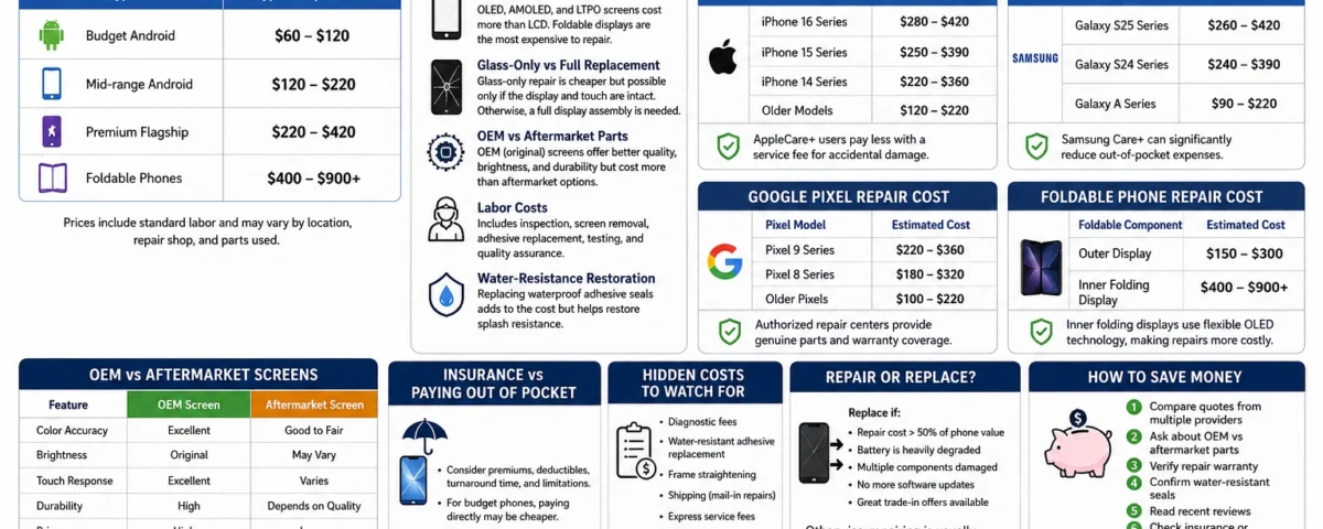 Phone Screen Repair Cost