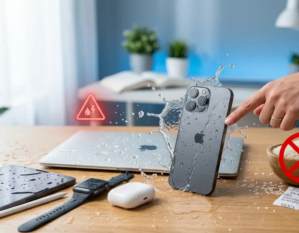 Water Damage First Aid for Your Devices