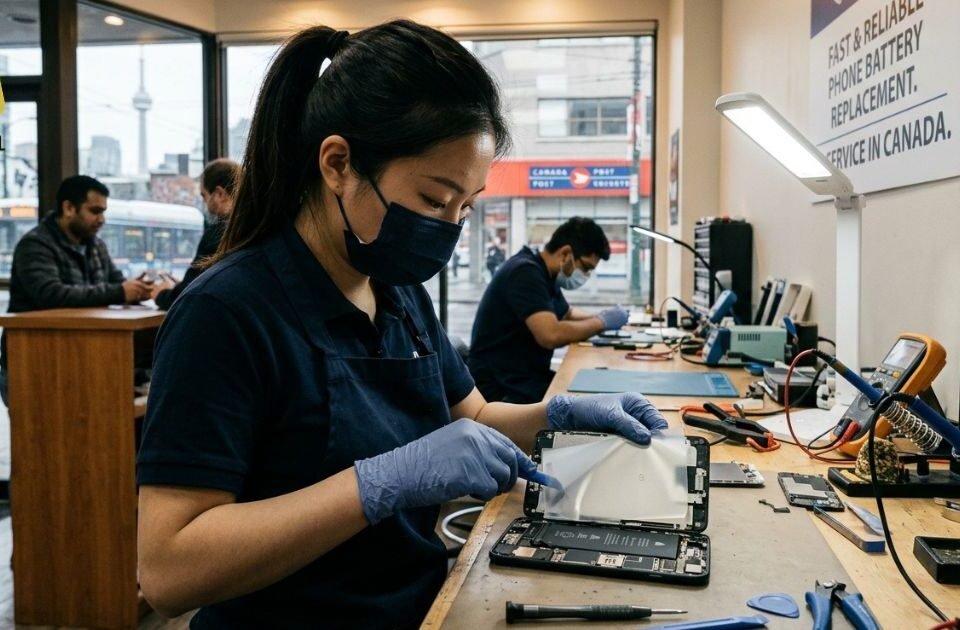 Phone Battery Replacement Fast & Reliable Service in Canada