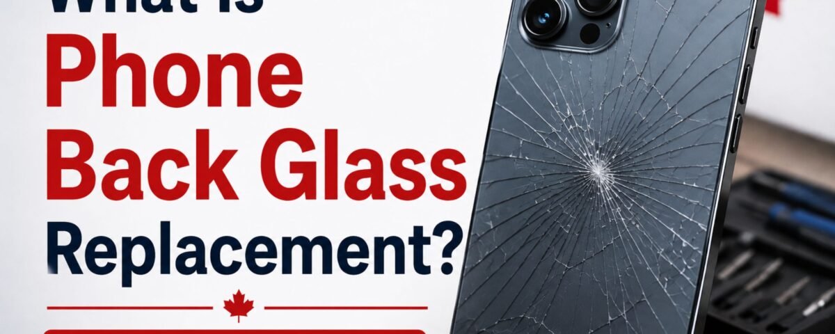 What Is Back Glass Replacement A Complete Canadian Guide