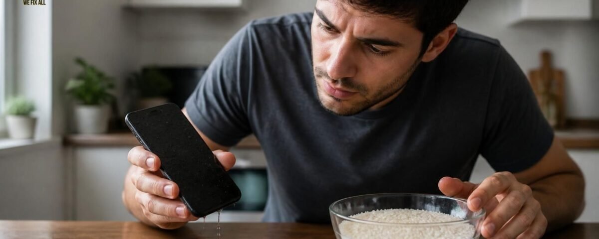 Does Putting Your iPhone in Rice Actually Work?
