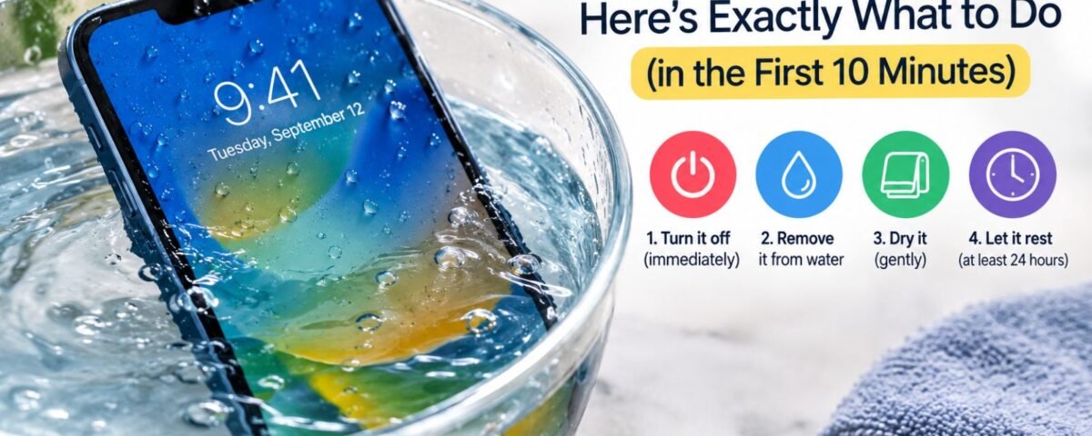 iPhone in Water