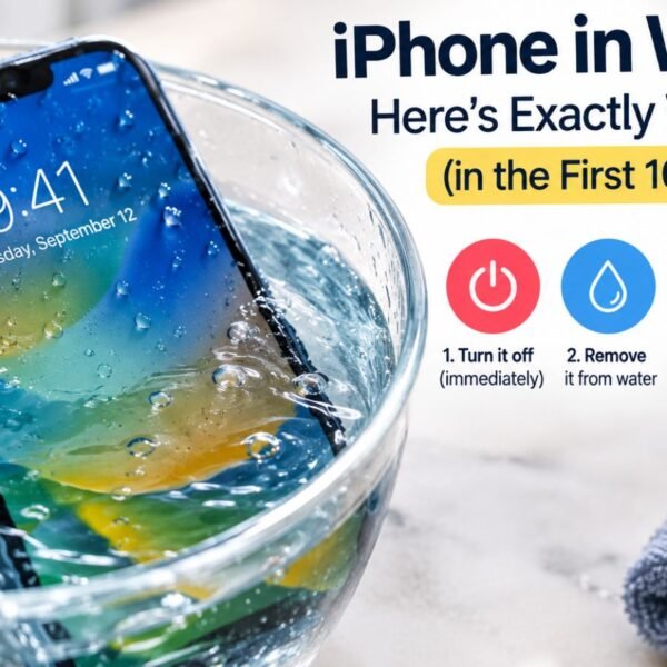 iPhone in Water