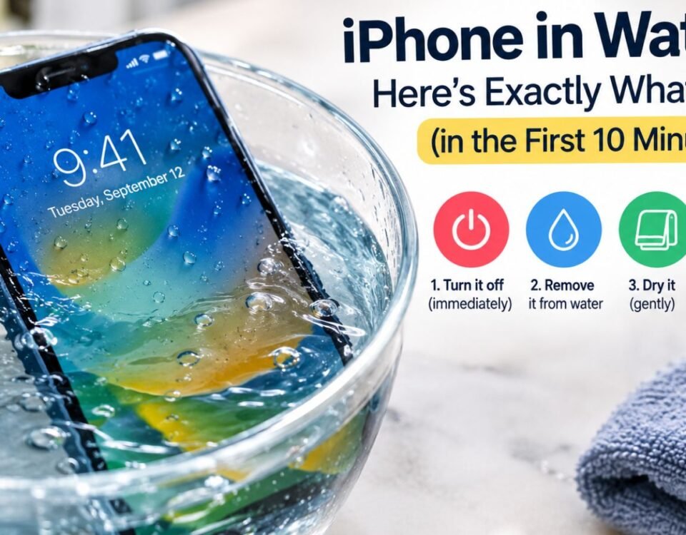 iPhone in Water
