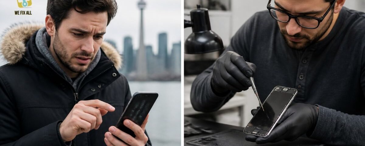Samsung Ghost Touch Repair Cost in Canada WeFixAll