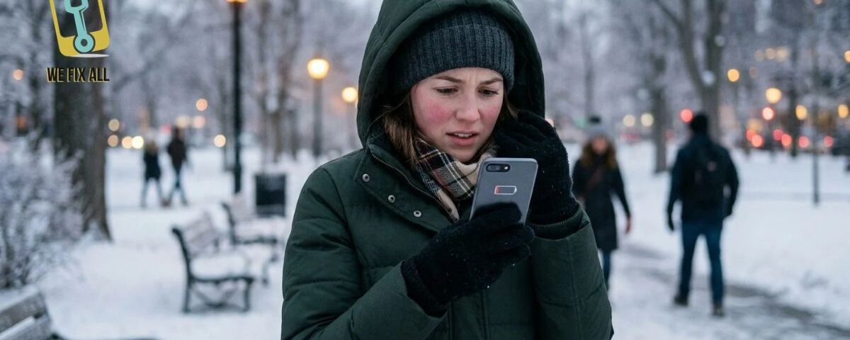 Why Your Phone Battery Drains Faster in Cold Weather